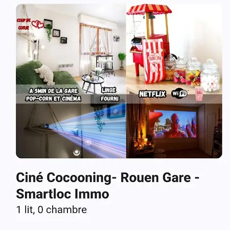 Appartement Le Petit Ciné - Gare - Smartloc Immo